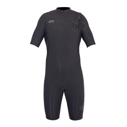 COMP 2 MM  - SHORT JOHN MANGA CURTA BLACK