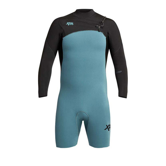 COMP 2 MM - SHORT JOHN MANGA LONGA GREEN