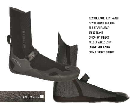 BOTA MASCULINA XCEL INFINITI 3 MM