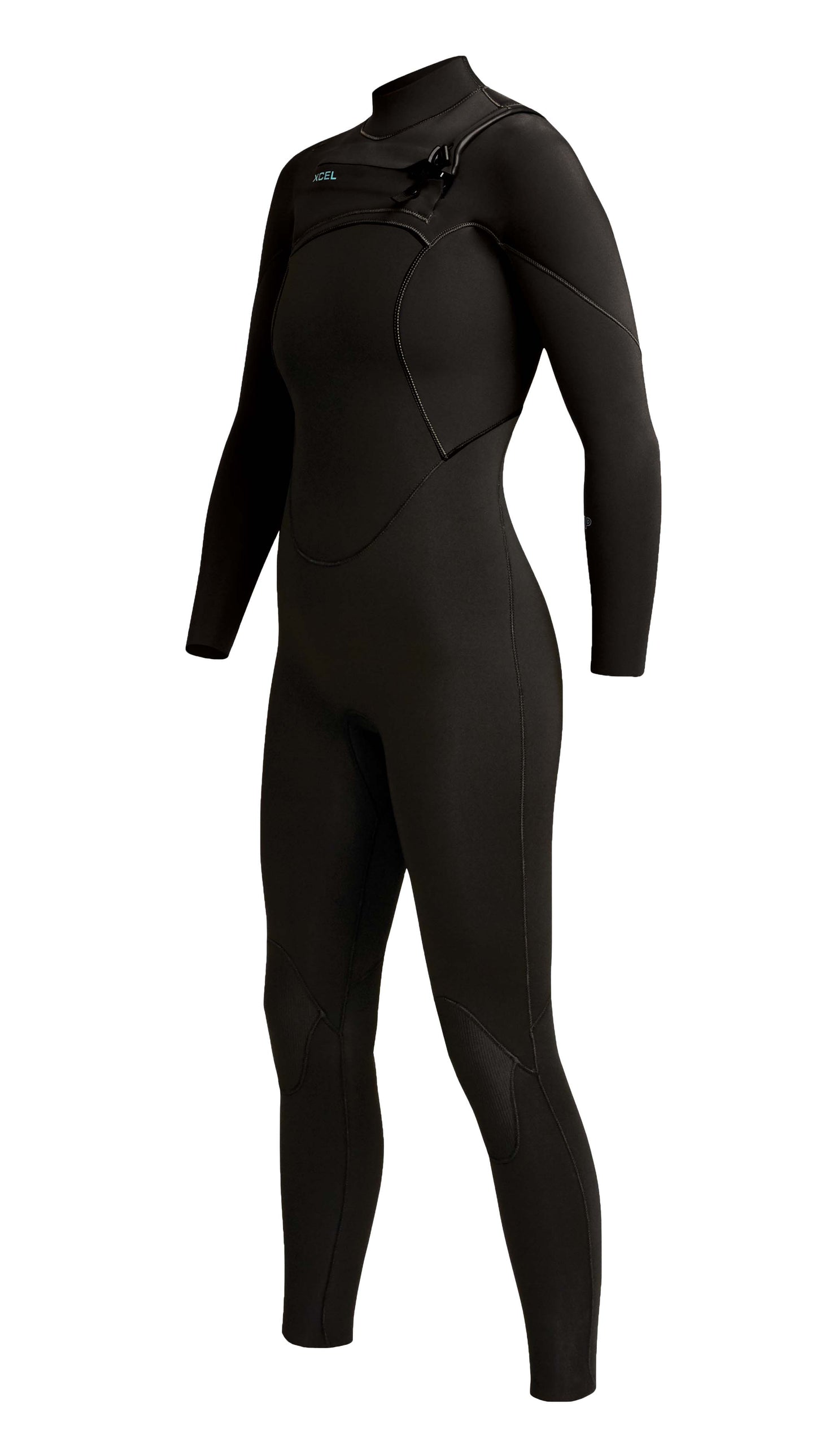 COMP 3.2 MM - LONG JOHN FEMININO- BLACK