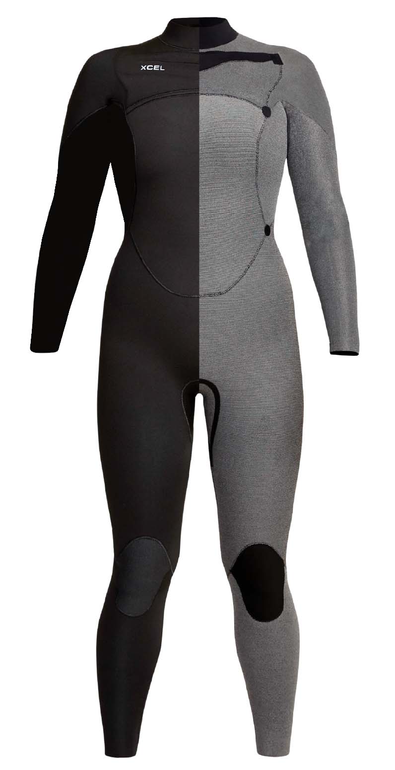 COMP 3.2 MM - LONG JOHN FEMININO- BLACK