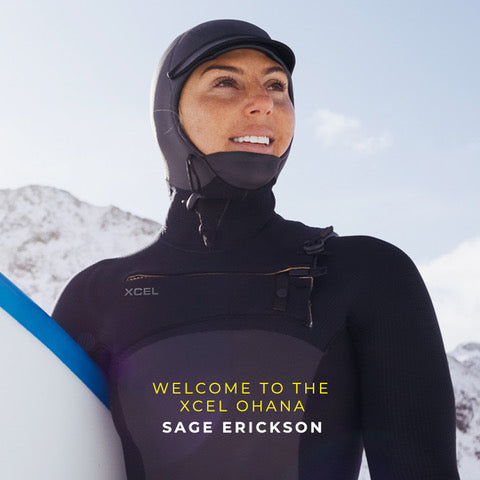 Xcel Wetsuits contrata Sage Erickson como principal atleta feminina