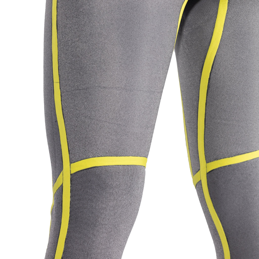 COMP 2 MM  - LONG JOHN MANGA LONGA BLACK