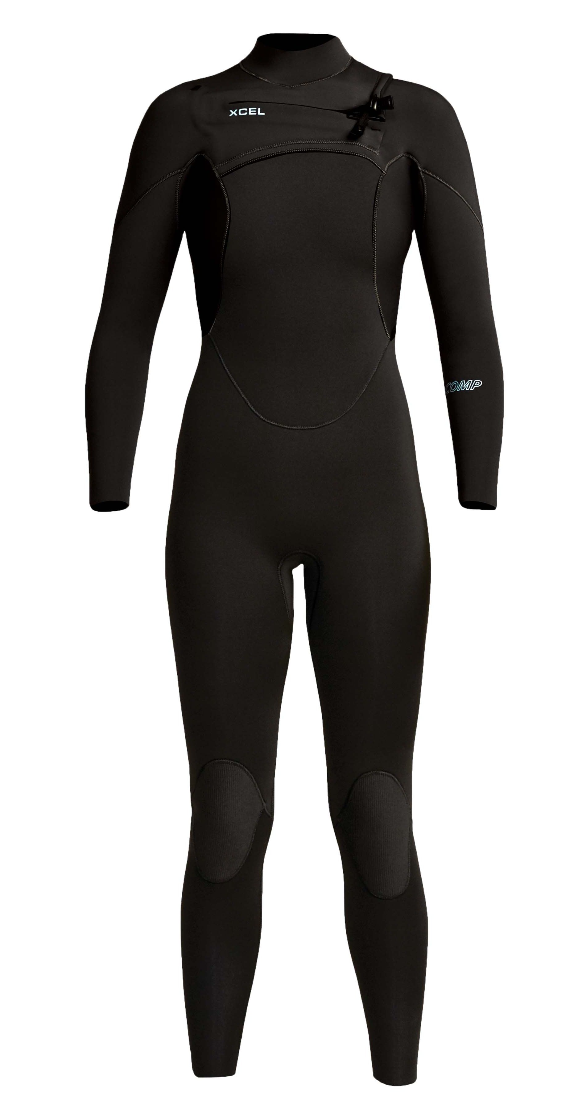 COMP 3,2 MM - LONG JOHN FEMININO- BLACK