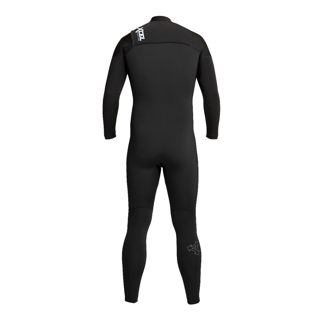 COMP 2 MM  - LONG JOHN MANGA LONGA BLACK